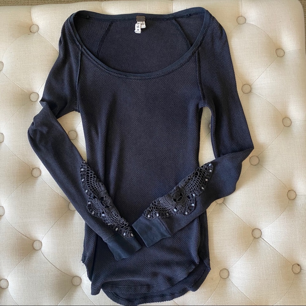 Free People Long Sleeve Top